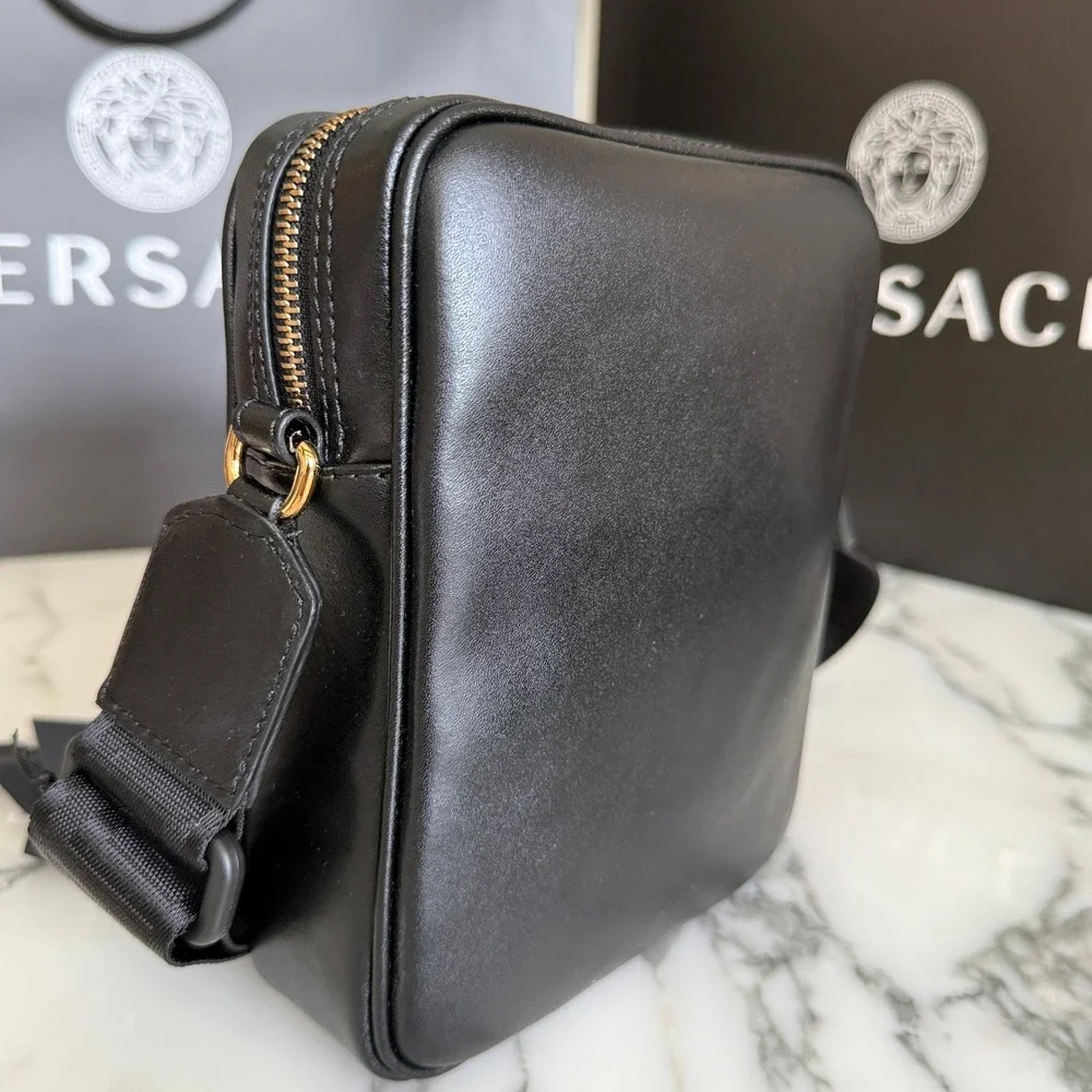 Versace greca embossed